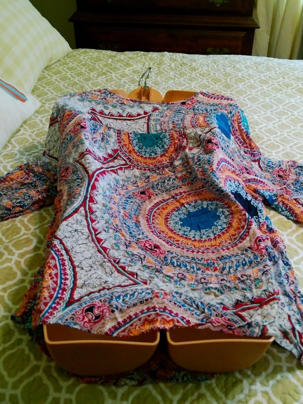 WESTBOUND SIZE 1X BEAUTIFUL WITH WIDE SLEEVES GOOD CONDITION - Picture 3 of 6
